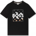 Tee shirt junior Boss noir J51219/09B