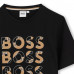 Tee shirt junior Boss noir J51200/09B