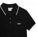 Polo junior Boss noir J25P26/09B