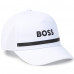 Casquette junior Boss blanche J52251/10P