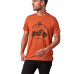 Tee shirt homme orange Park Deeluxe