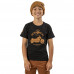 Tee shirt junior Park noir Deeluxe