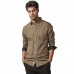 Chemise homme Kain Deeluxe Taupe