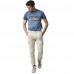 Pantalon Cargo homme crème deeluxe GARDEN