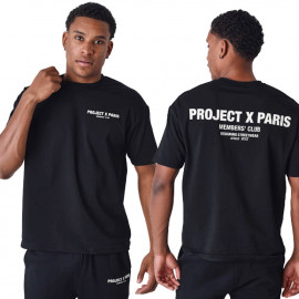 Tee shirt homme Project x Paris noir CLUB 2410124 BK