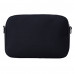 Pochette HOMME multipoches texturé noir B2472-BK