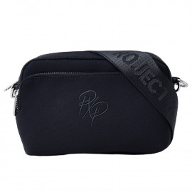 Pochette HOMME multipoches texturé noir B2472-BK