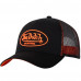 Casquette homme Von Dutch noir et orange VD/1/CB/DOM/0