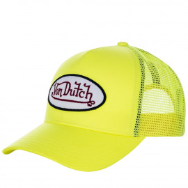 Casquette Von Dutch jaune homme