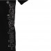 Tee shirt homme Helvetica noir 12HUNTER