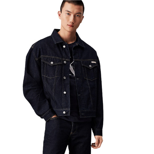 Veste en jean Homme Calvin klein bleu brut J30J32691 1BJ