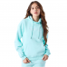 Sweat Project X femme signature vert clair F222138-MIOW