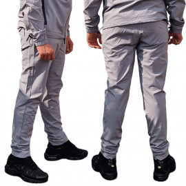 Bas de jogging homme Helvetica gris