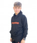 Sweat homme Chabrand noir et orange 60261 106