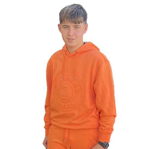 Sweat homme Chabrand orange 60236 660