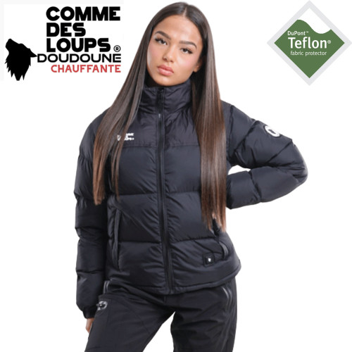 Doudoune Femme Chauffante Val Morel noir