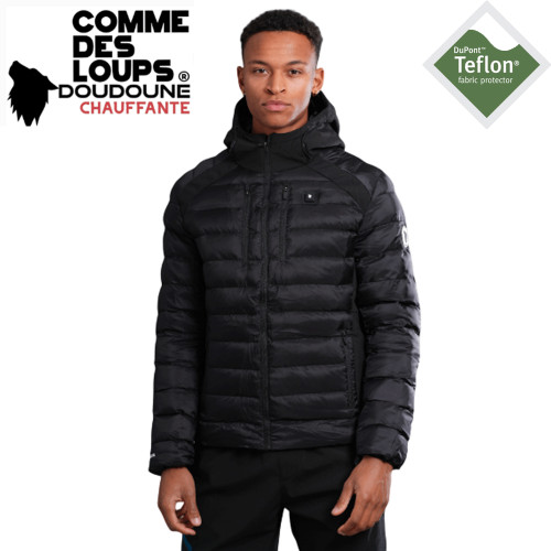 Veste Chauffante homme Pyrennes Cdl noir