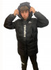 Manteau Helvetica homme noir Mars