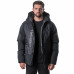 Veste homme Paco noir et gris helvetica