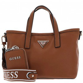 Petit sac à main femme Guess Cognac BG921175