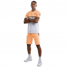 Ensemble homme Short et Tee shirt Everest peche