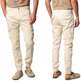 Pantalon homme Garden creme