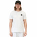 Tee shirt homme Limon Helvetica blanc