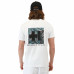 Tee shirt homme Limon Helvetica blanc