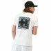 Tee shirt homme Limon Helvetica blanc