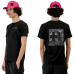 Tee shirt homme Limon Helvetica noir