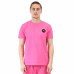 Tee shirt homme Ajaccio pink Helvetica