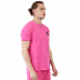 Tee shirt homme Ajaccio pink Helvetica