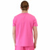 Tee shirt homme Ajaccio pink Helvetica