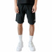 Short homme Capri noir Helvetica