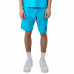 Short homme Capri turquoise Helvetica