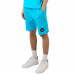 Short homme Capri turquoise Helvetica