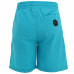 Short homme Yucatan turquoise Helvetica