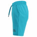 Short homme Yucatan turquoise Helvetica
