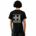 Tee shirt homme helvetica noir Panama