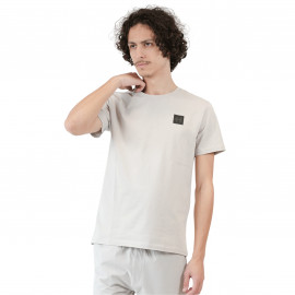 Tee shirt homme Helvetica gris clair FOSTER