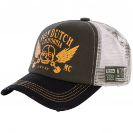 Casquette homme Von Dutch kaki VD/0/CAS1/CREW5