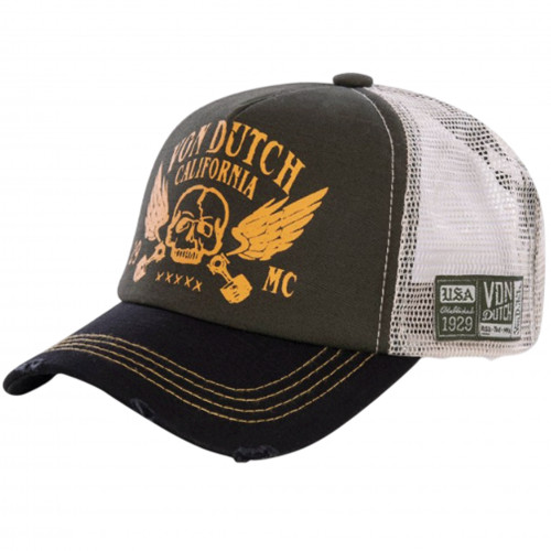 Casquette homme Von Dutch kaki VD/0/CAS1/CREW5