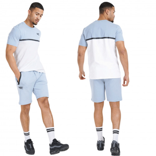 Ensemble homme Short et Tee shirt Everest bleu ocean