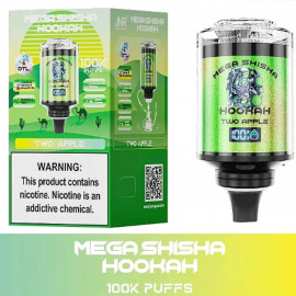 Mega shisha HOOKAH Two Apple