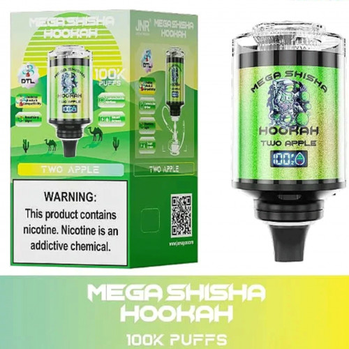 Mega shisha HOOKAH Two Apple
