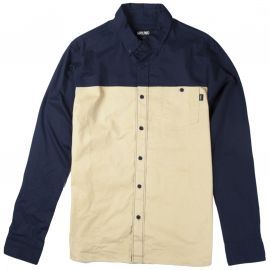 Chemise homme Edge Beige et Bleu