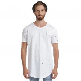 T-shirt homme GLAZGO Noir, Kaki ou Blanc Black Kaviar